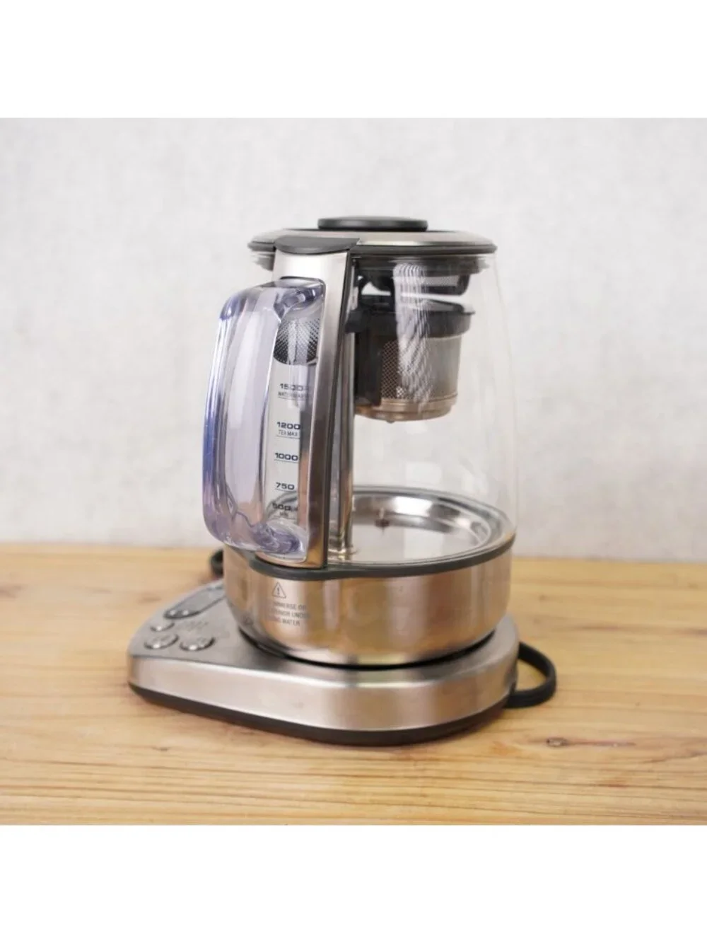 Breville One-Touch Tea Maker Brushed Stainless Steel Model BTM800XL Tested $329
